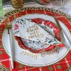 Kate Aspen Holiday Themed Paper Placemat Chargers - 3 of 4