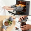 REGALWOVEN Oven Mitts and Pot Holders Sets of 6 Heat Resistant Kitchen Oven Gloves Sets with Non-Slip Silicone for Kitchen - 3 of 4
