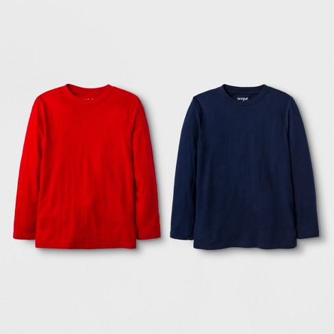 Target red hot sale long sleeve