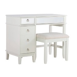 Vanity Table Without Mirror Target, Makeup Dresser Without Mirror