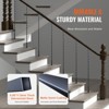 VEVOR Staircase Metal Balusters, 44'' x 1/2" Galvanized Steel Decorative Banister Spindles, 10 Pack Deck Baluster with Hollow Twists - 3 of 4