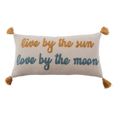 moon decorative pillow