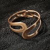 SOHI Women's California Gold Minimal Metallic Bracelet - 2 of 4