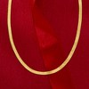 Pure Collection by Ross-Simons 3mm 14kt Yellow Gold Herringbone Necklace - 3 of 4