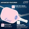 Luzz Pickleball Paddles, T700 Carbon Fiber Pickleball Paddle Sandblasted Surface with Honeycomb Core Pickle Ball Rackets for Ultimate Spin & Control - 4 of 4