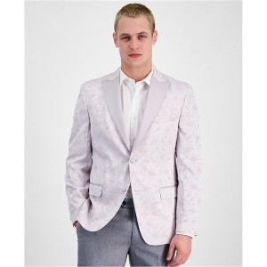 Alfani Mens Floral Two Button Blazer Jacket - 1 of 1