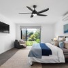 Airsurfer Vintage Black 5-Blade Ceiling Fan with LED Light & Remote, Silent DC Motor for Indoor Living Room or Bedroom - 2 of 4