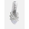 mezzie diamante embellished flat Womens sandals - 3 of 4