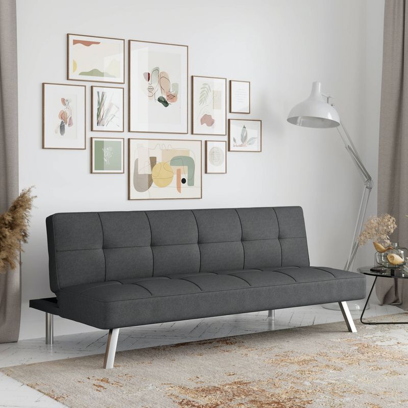 Colette Convertible Futon Sofa Bed - Serta, 5 of 12