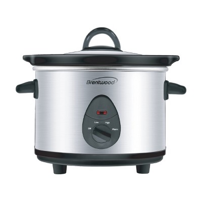 Brentwood 1.5 Qt Slow Cooker In White : Target