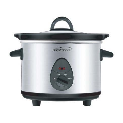 1.5 Qt Slow Cooker (Metallic Red)