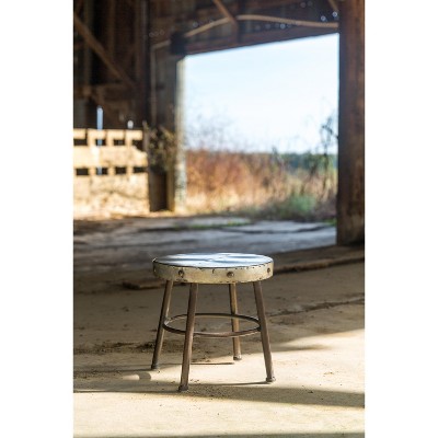 Park Hill Collection Metal Milking Stool