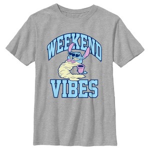 Boy's Lilo & Stitch Weekend Vibes T-Shirt - 1 of 4