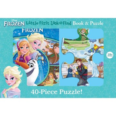 Disney Frozen - (Look and Find) by  Kelly Grupczynski (Board Book)