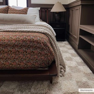 Hauteloom Rectangle Area Rug   Cream - 1 of 4