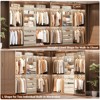 Aheaplus Walk-In Closet Organizer with 8 Hanging Rods, Wardrobe Closet System with Shelves - 4 of 4