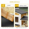LOVMOR 90.5" Wooden Rabbit Hutch Bunny Cage Pet Playpen House Enclosure with Double Side Run Boxes - 3 of 4