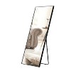 Acekool 65 x 23 Inch Full Length Mirror, Wood Frame Wall Mirror, Shatterproof HD Glass, for Bedroom, Living Room, Dressing Room - 3 of 4