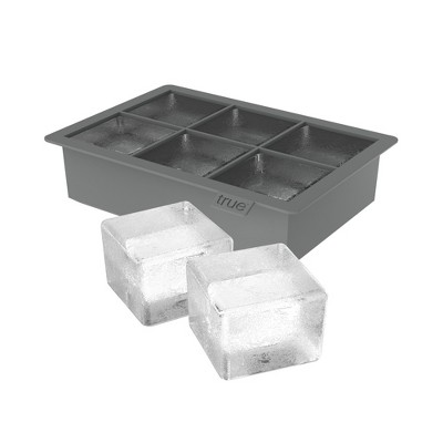 Large Ice Cube Tray - Bpa-free And Flexible Silicone Mold Makes Eight  2x2-inch Cubes - Chill Water, Lemonade, Cocktails, Or Juice By  Home-complete : Target