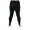 Women's Plus Size Solid Cotton Lycra Leggings - On The Plus Side - 2 of 3