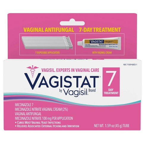Vagisil 7 Day 2% Miconazole Nitrate Cream for Yeast Infection Treatment - 7ct - image 1 of 4