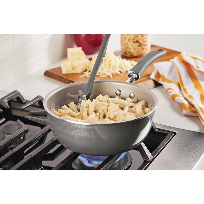 Rachael Ray Create Delicious 3qt Everyday Pan Gray Shimmer, 3 of 6