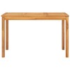 vidaXL Dining Table Warm Brown - 2 of 4