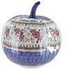 Blue Rose Polish Pottery L022-Manufaktura Large Pumpkin - 2 of 3