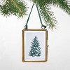 Brass and Glass Portrait Frame Ornament - Hearth & Hand™ with Magnolia - 3 of 3