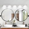 DAKAFUL Modern LED Bathroom Vanity Light, Dimmable Rotatable Acrylic Vanity Fixture Over Mirror,Wall Light for Bathroom/Bedroom - 3 of 4