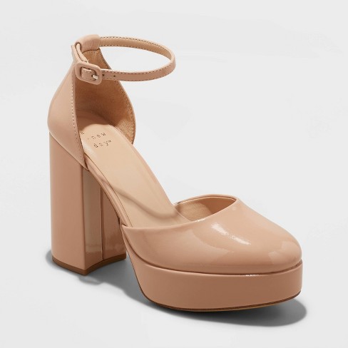 Target store beige heels