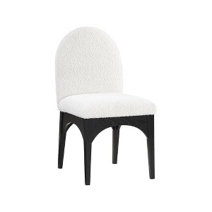 Meridian Furniture,Waldorf Boucle Fabric Dining Chair - 1 of 4
