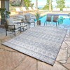 Gertmenian 7'8"x10' Tropea Darcy Rectangle Woven Indoor/Outdoor Accent Rug Blue: UV Stabilized, Mold Resistant - 4 of 4