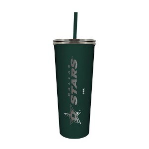 NHL Dallas Stars 24oz Skinny Tumbler with Straw - 1 of 4