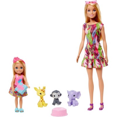 ​Barbie and Chelsea the Lost Birthday Dolls and Pets Story Set