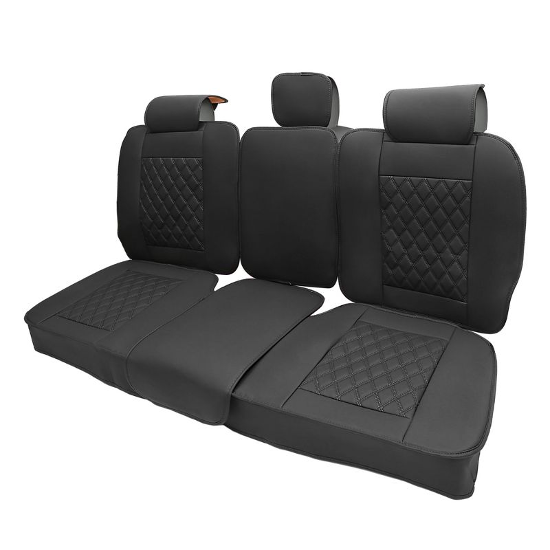 Unique Bargains Car Rear Seat Covers for Dodge for Ram 1500 3 Pcs, 1 of 7