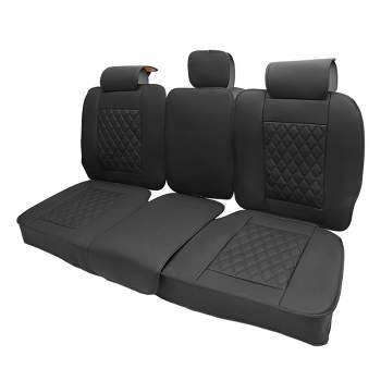 Unique Bargains Car Rear Seat Covers for Dodge for Ram 1500 3 Pcs