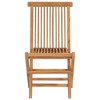 vidaXL Folding Patio Chairs 2 pcs Solid Teak Wood - 3 of 4