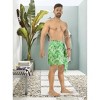 HAPPY BAY Men's Pareo Sarong Bath Swimsuits Beach Wrap One Size Fern Leaves - 2 of 4