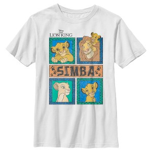 Boy's Lion King Simba and Family Panels T-Shirt - 1 of 4