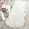 Faux Sheep Skin FSS117 Power Loomed Indoor Rugs - Safavieh - 2 of 3