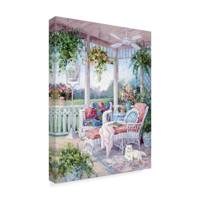 Trademark Fine Art -Barbara Mock 'Victorian Poetry' Canvas Art