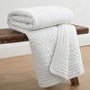 O Christmas White Tree Quilted Throw - Levtex Home - 2 of 4
