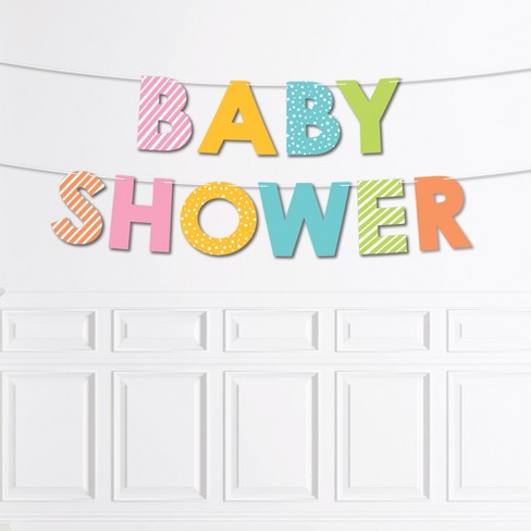 ClipArt banner baby shower