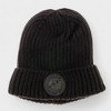 Canada Weather Gear Men's Winter Hat and Gloves Set - Warm Knitted Beanie with Thermal Push Lining Gloves - 4 of 4