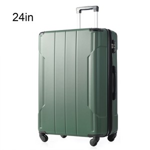 Hardshell Suitcase, Lightweight Expandable Travel Luggage with TSA Locks And 3-level Telescopic Handle - 1 of 4