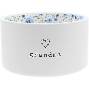 Pavilion Gift Company - Grandma - 10 oz 100% Soy Wax Reveal, Triple Wick Candle Scent: Tranquility - Flame Candles - 1 of 4