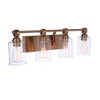 Craftmade Lighting Romero 4 - Light Vanity in  Satin Brass - 3 of 4