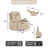 Power Lift Recliner Chair with Heat, Massage, Oversized Wide Electric Recliner for Elderly - 3 of 4