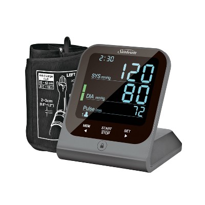 Digital Blood Pressure Monitor | Automatic Upper Arm Cuff | Case Included |  Precise Clinical Reporting at Home | Store Up to 90 Readings